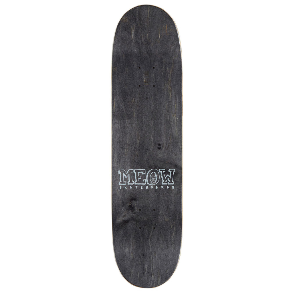Meow Logo Skateboard Deck - Green - 8.25"