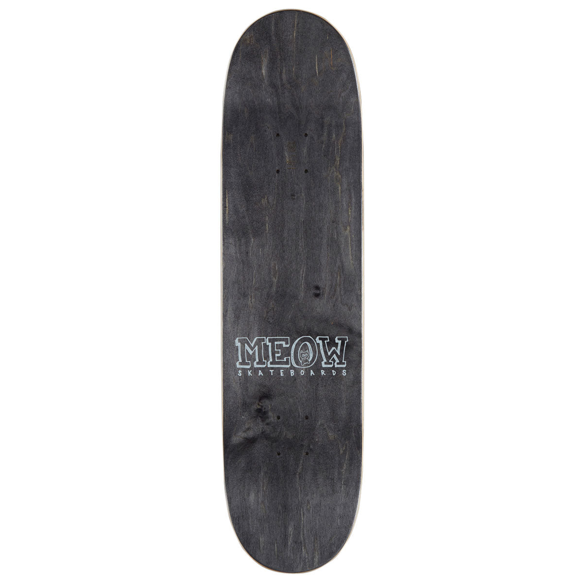 Meow Logo Skateboard Deck - Green - 8.25"