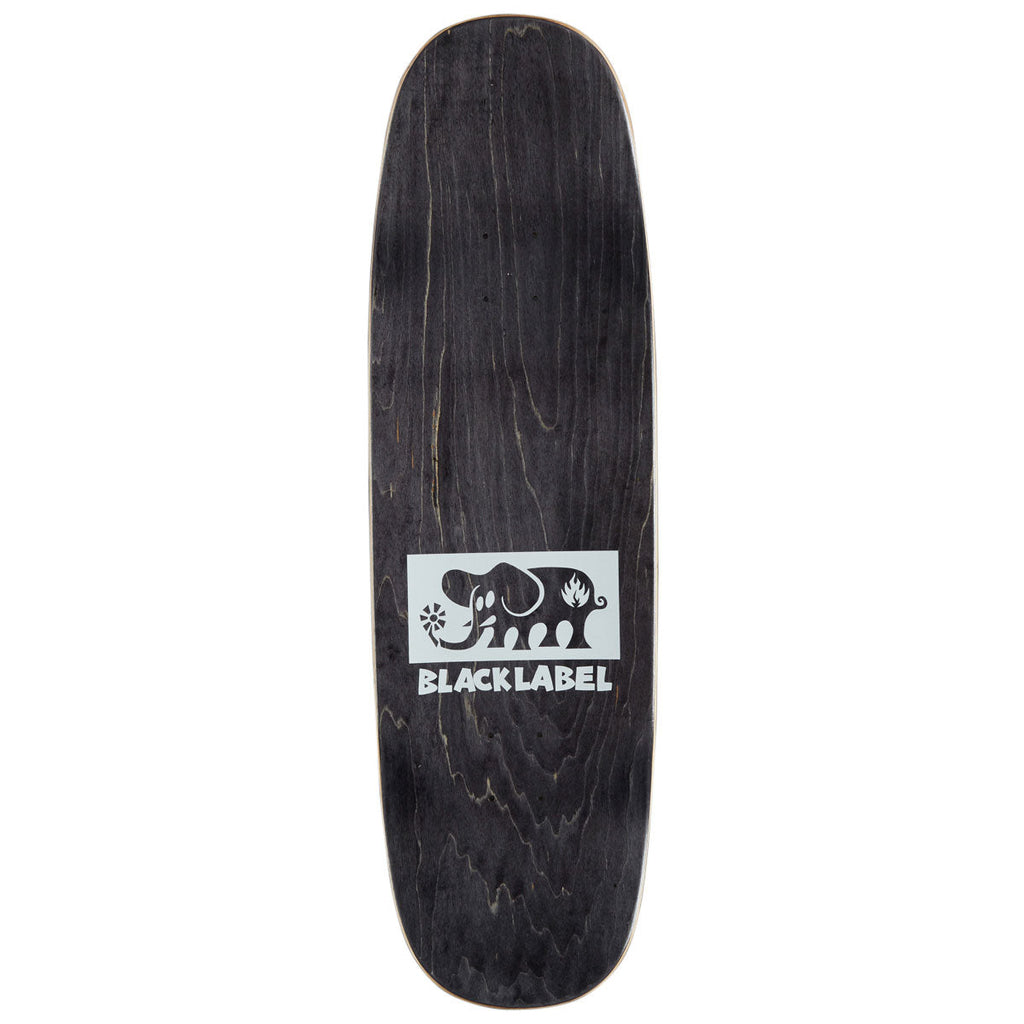 Black Label Matt Hensley Wingtips Tugboat Shape Skateboard Deck - 9.50"