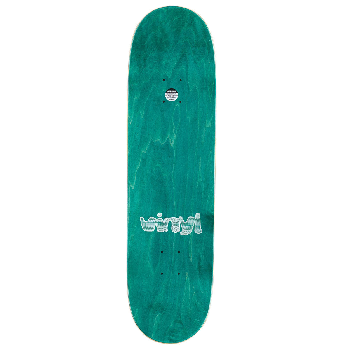 Vinyl Graffiti Logo Skateboard Deck - 8.50"