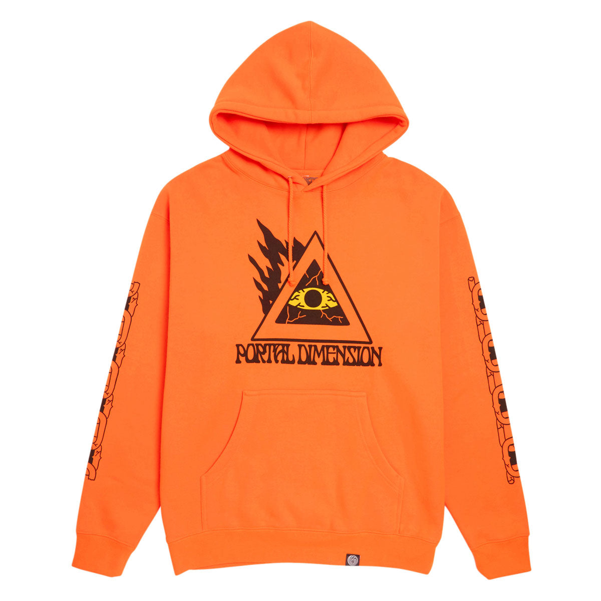 Portal Dimension Evil Eye Hoodie - Orange