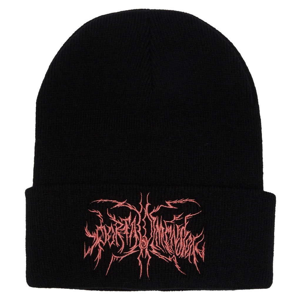 Portal Dimension Cracked Beanie - Black