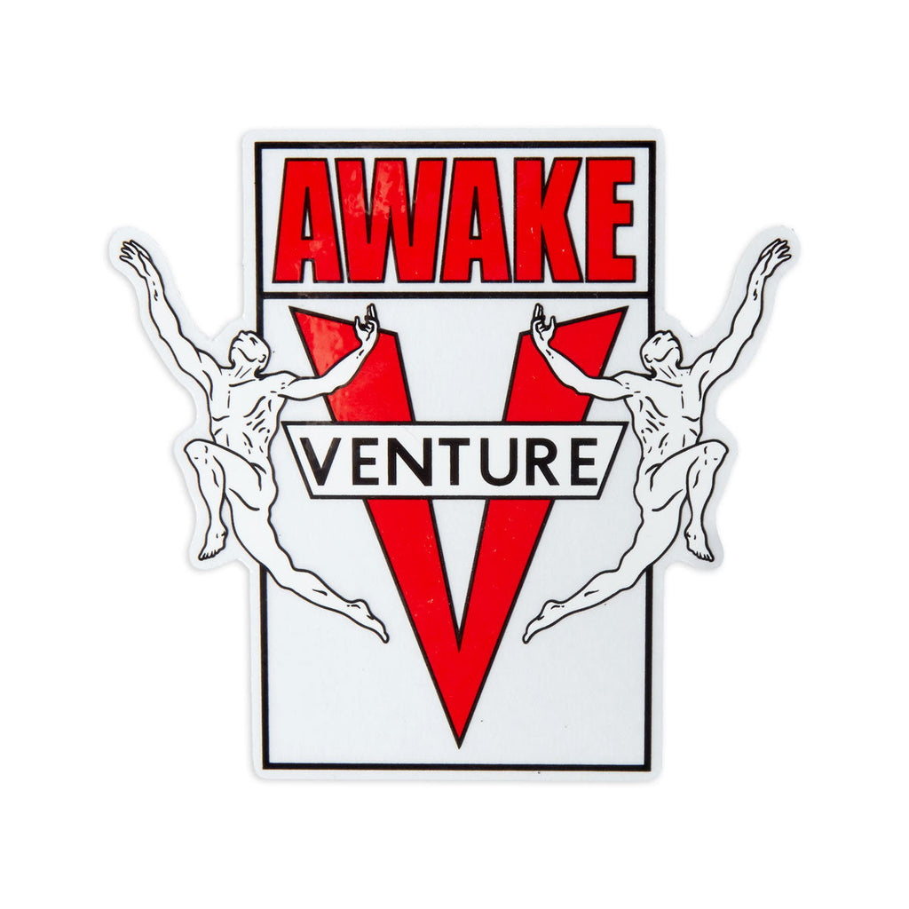 Venture Awake '87 MD Sticker - Red