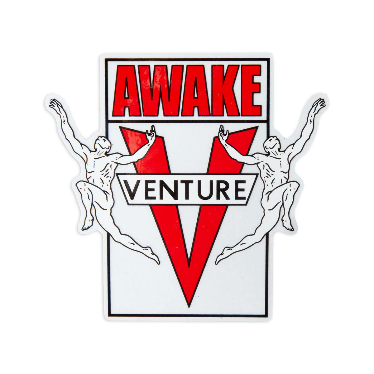 Venture Awake '87 MD Sticker - Red