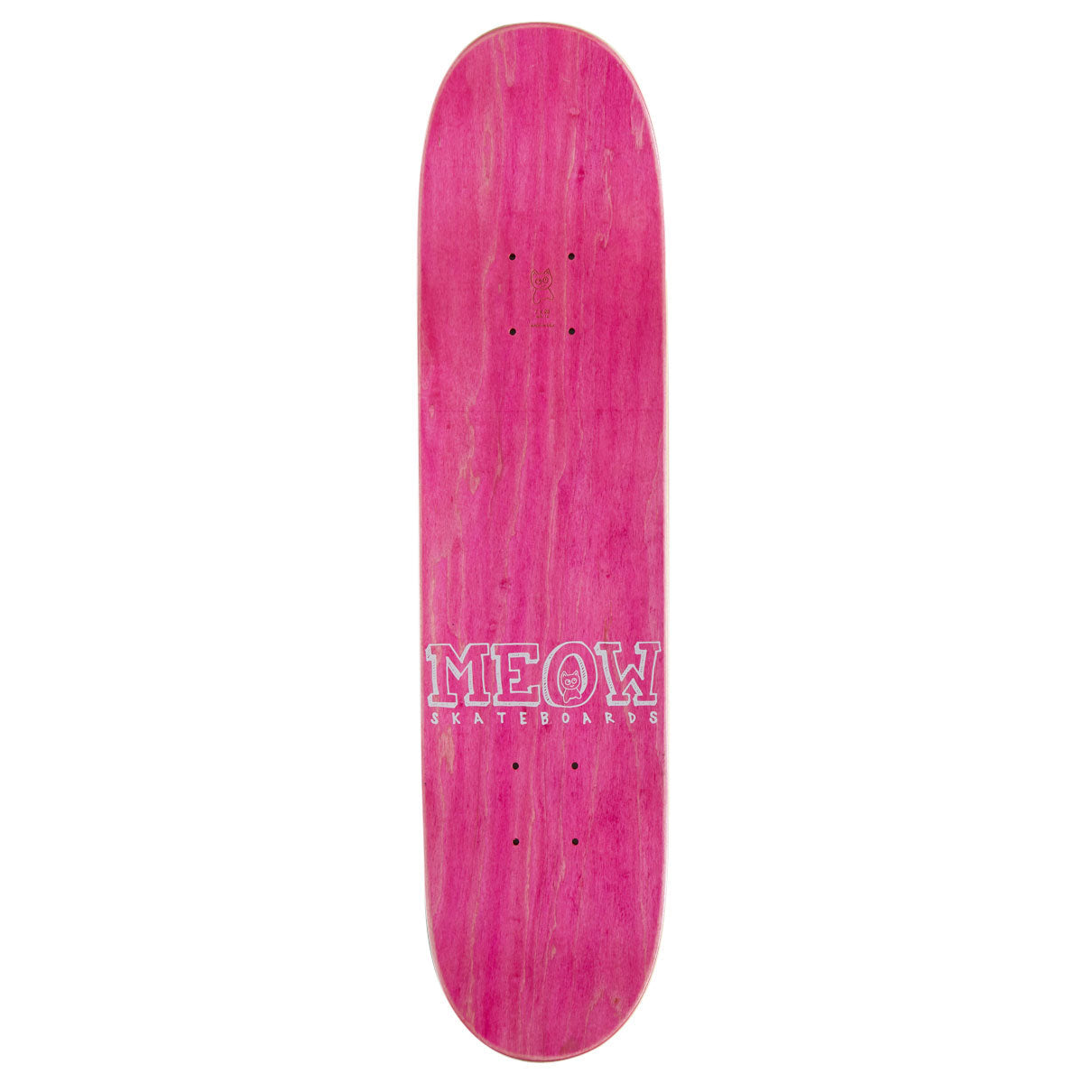 Meow Sticker Pile Skateboard Complete - Teal - 7.00"