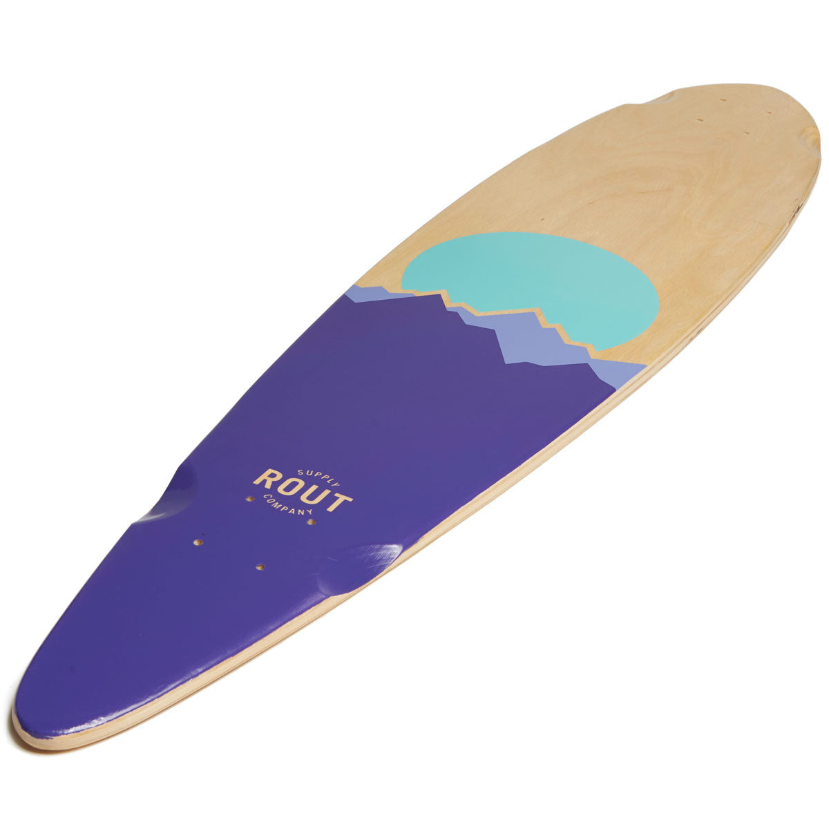 Rout Peaks Pintail Longboard Complete