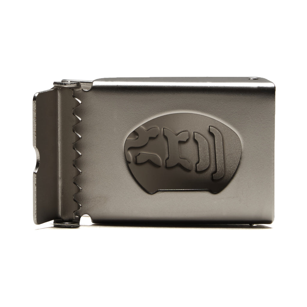 CCS Silver Logo Buckle Belt - Tan