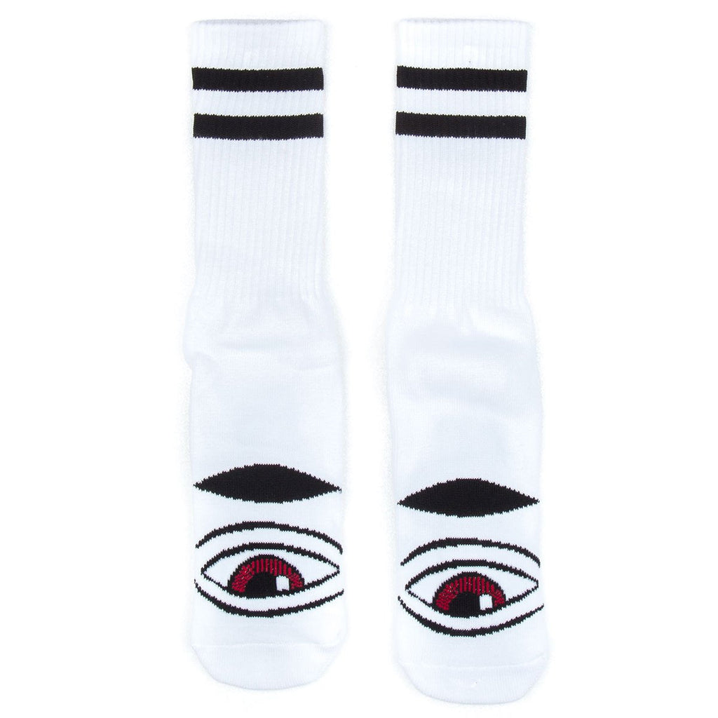 Toy Machine Sect Eye III Socks - White